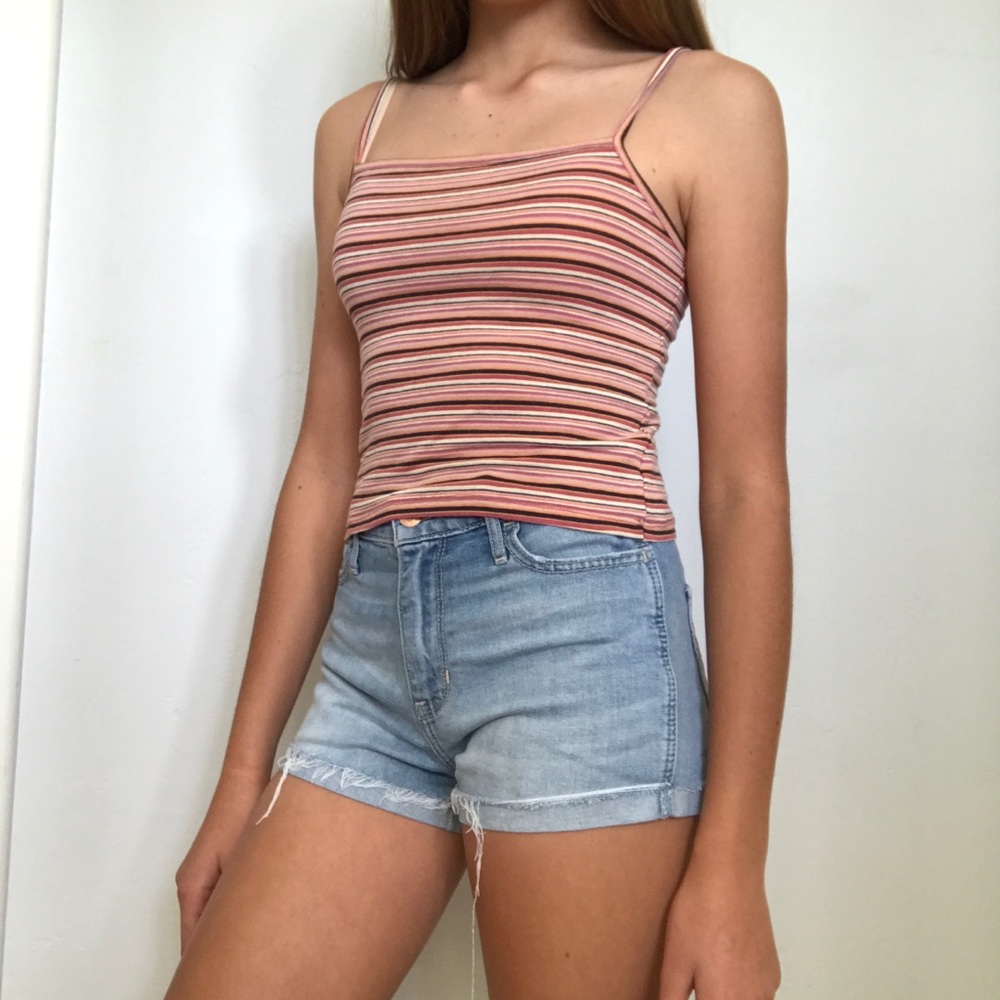 Multi Colored Striped Tank